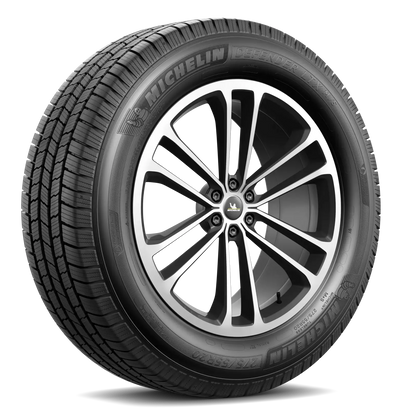 Michelin Defender LTX M/S tire — three-quarter view