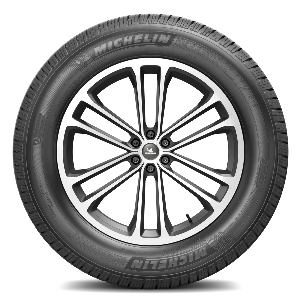LT225/75R17 116R LRE MICHELIN DEFENDER LTX M/S BLACK - All-Season Tire