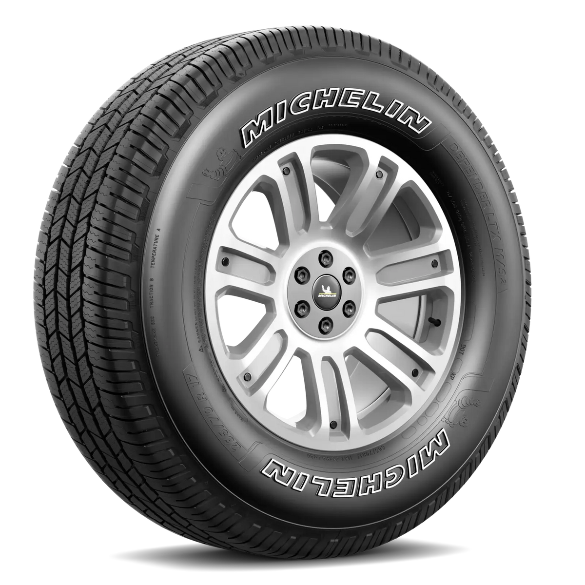 265/70R17 XL 116T LR2 MICHELIN DEFENDER LTX M/S 2 ORWL - All-Season Tire