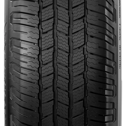 Michelin Defender LTX M/S2 tire — tread close-up