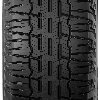Michelin Defender LTX Platinum tire — tread close-up
