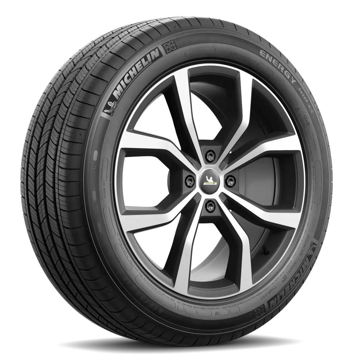 LT235/80R17 120R LRE MICHELIN ENERGY SAVER A/S BLACK - All-Season Tire