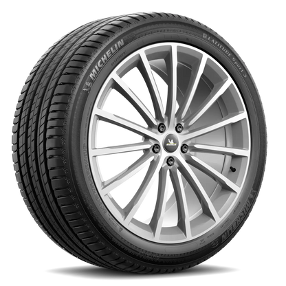 Michelin Latitude Sport 3 tire — three-quarter view