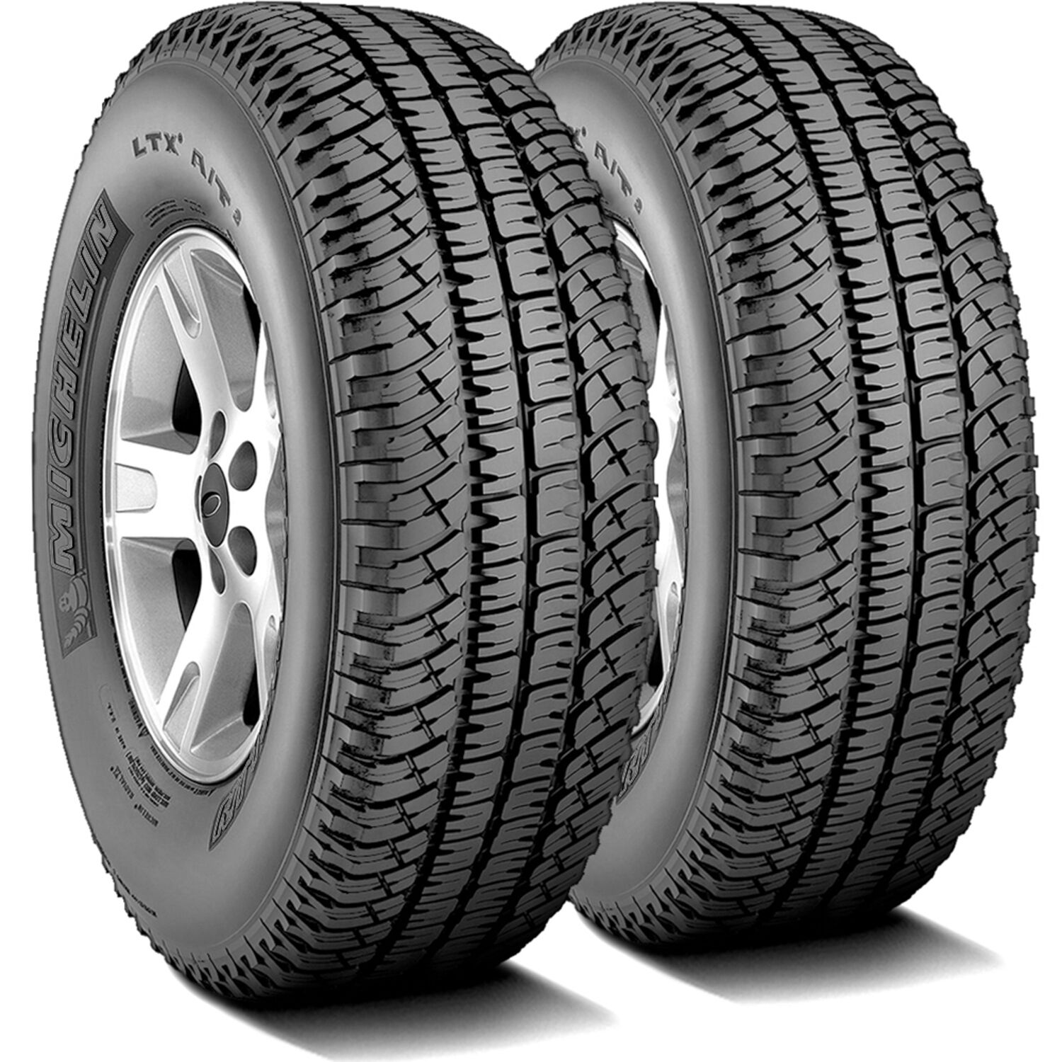 LT245/75R17 121R LRE MICHELIN LTX A/T 2 ORWL - All-Season Tire