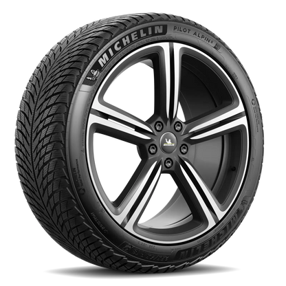 Michelin Pilot Alpin 5 tire — three-quarter view