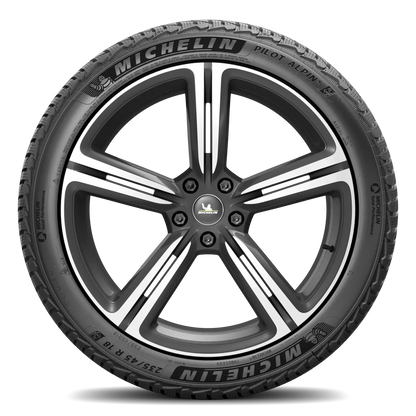 Michelin Pilot Alpin 5 tire — tread view