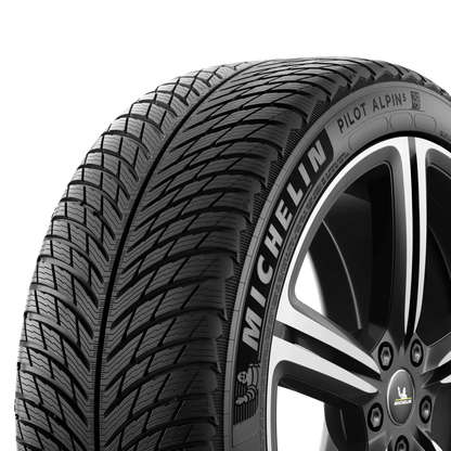 Michelin Pilot Alpin 5 tire — sidewall close-up