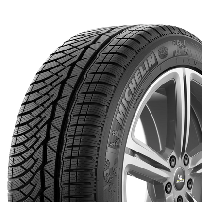 Michelin Pilot Alpin PA4 tire — sidewall close-up