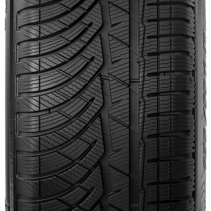 Michelin Pilot Alpin PA4 tire — tread close-up