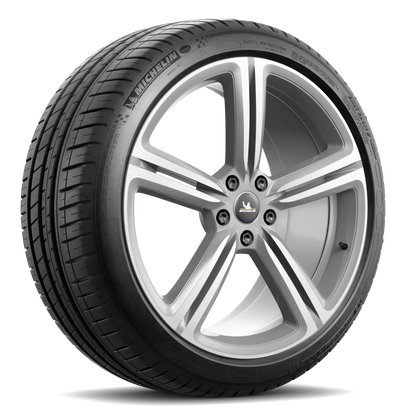 Michelin Pilot Sport 3 tire — three-quarter view