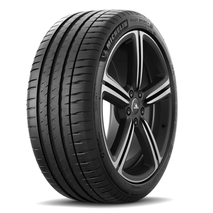 Michelin Pilot Sport 4 tire — angled view