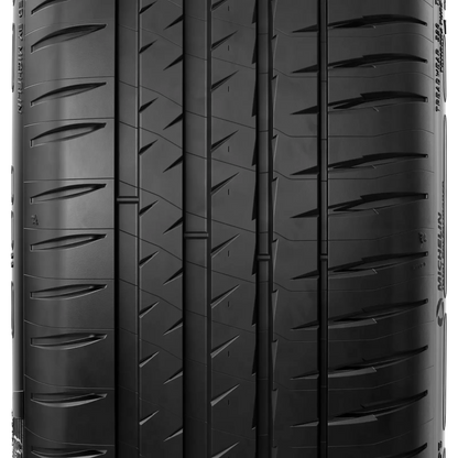 Michelin Pilot Sport 4 tire — tread close-up
