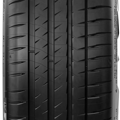 Michelin Pilot Sport 4 S tire — tread close-up