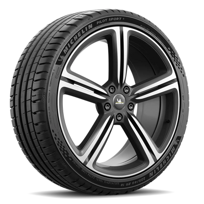 Michelin Pilot Sport 5 tire — three-quarter view