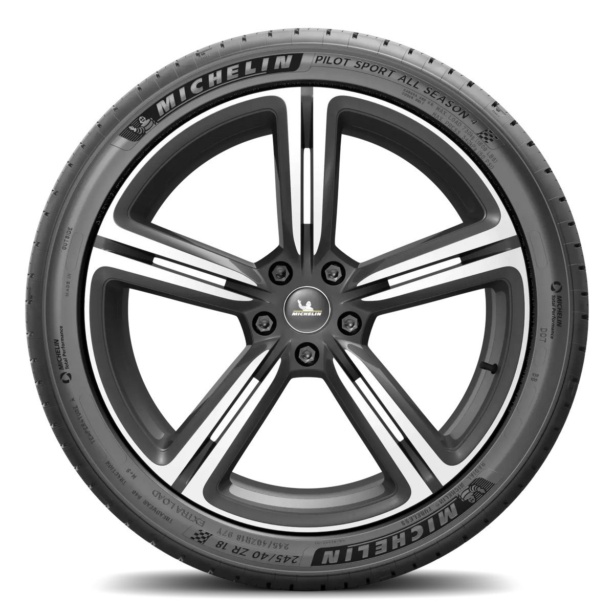 275/35R18 95Y MICHELIN PILOT SPORT ALL SEASON 4 ZP - All-Season Tire