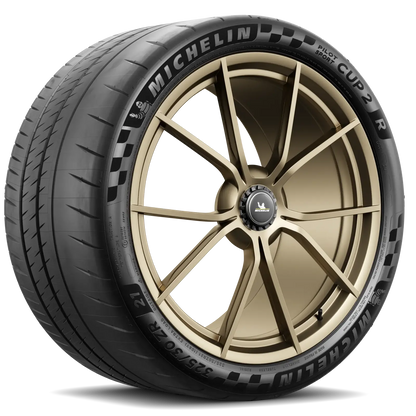Michelin Pilot Sport Cup 2 R tire — three-quarter view