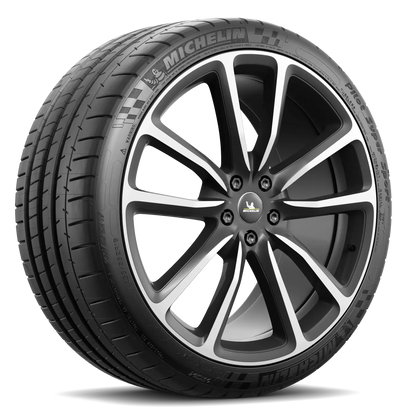 Michelin Pilot Super Sport tire — three-quarter view