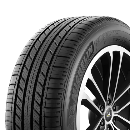 Michelin Premier LTX tire — sidewall close-up
