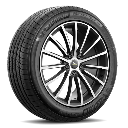 Michelin Primacy Tour A/S tire — three-quarter view