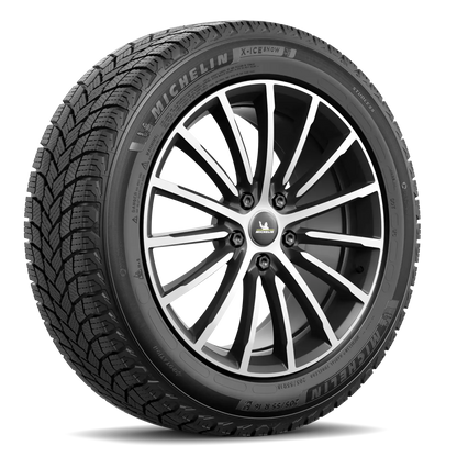 Michelin X-Ice Snow tire — three-quarter view
