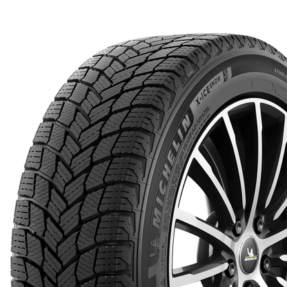 Michelin X-Ice Snow tire — sidewall close-up