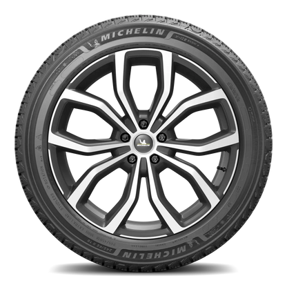 Michelin X-Ice Snow Plus tire — tread view