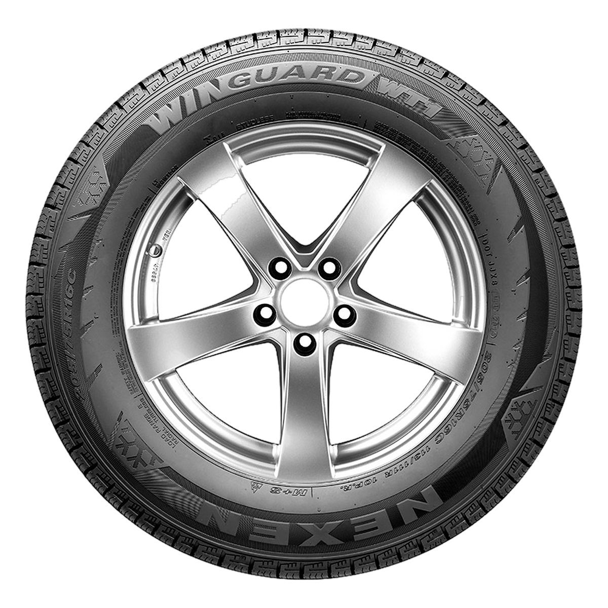 LT195/75R16 107R LRD NEXEN WINGUARD WT1 BW - Winter-Studless Tire