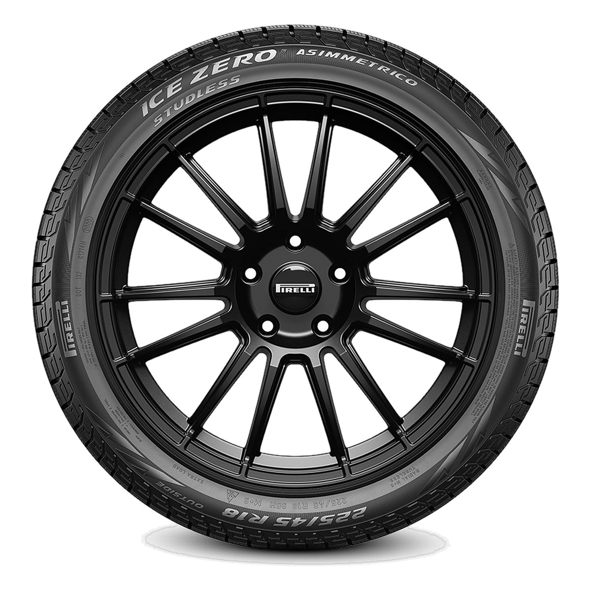 225/60R18 100H PIRELLI ICE ZERO ASIMMETRICO - Winter-Studless Tire