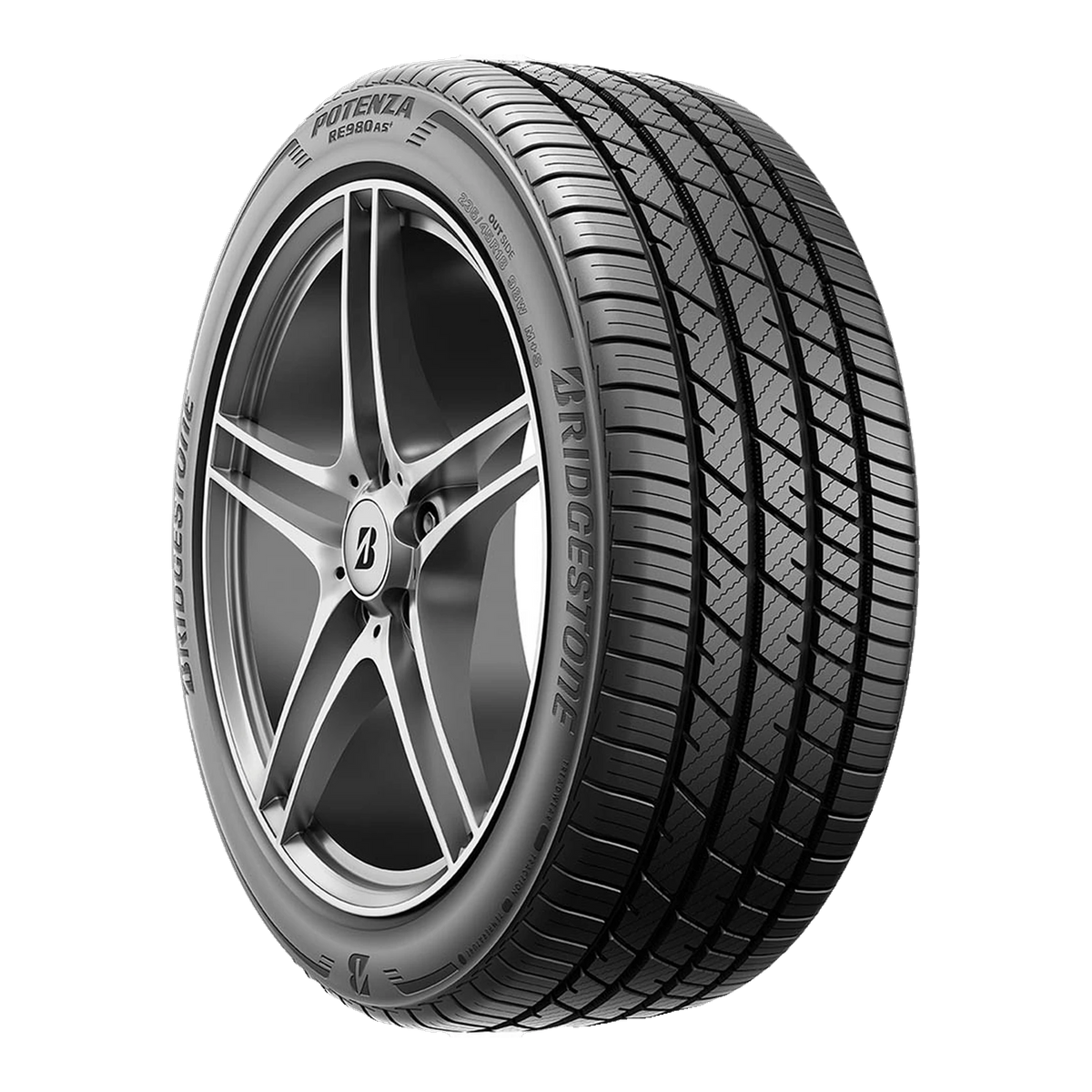 215/50R17 XL 95W LR2 BRIDGESTONE POTENZA RE980AS+ BL - All-Season Tire