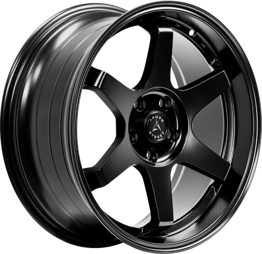 ARMED STREET VETERAN 74.1 17x8 5x108|5x110|5x112|5x114.3 28 FULL SATIN BLACK