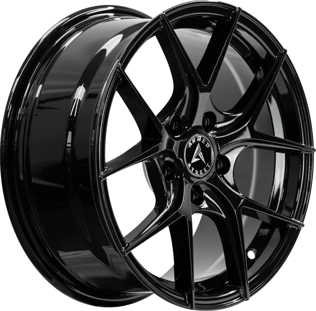 ARMED STREET SNIPER 74.1 16x7 5x112|5x114.3 35 GLOSS BLACK