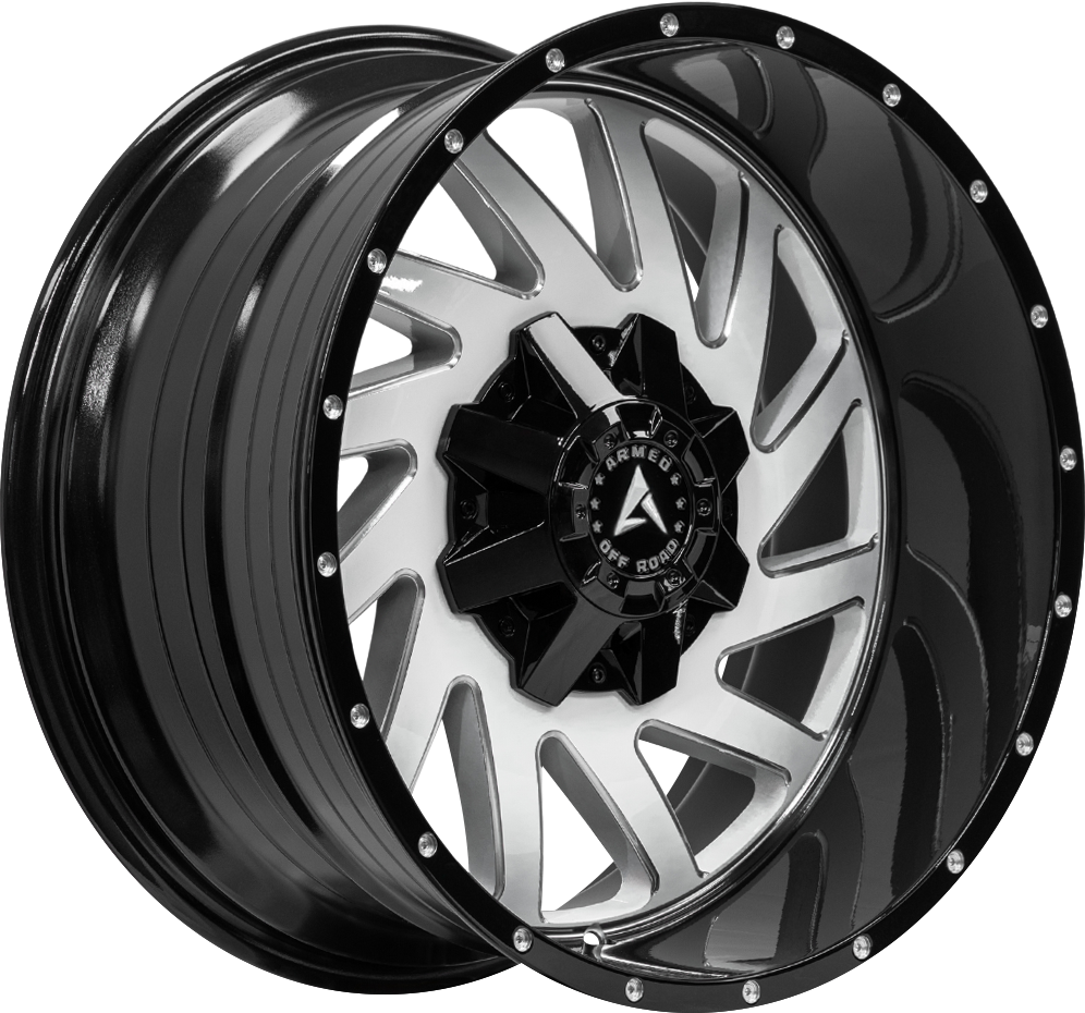 ARMED OFF-ROAD AGGRESSOR 125.2 24x12 8x170 -24 GLOSS BLACK MACHINED FACE