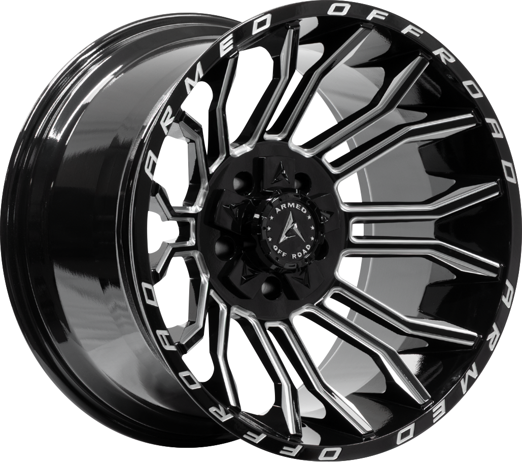 ARMED OFF-ROAD HAVOC 78.1 20x10 5x127|5x139.7 0 GLOSS BLACK MILLED