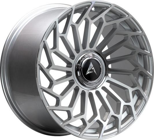 ARMED SYNDICATE CARTEL 108.1 24x9 6x135|6x139.7 25 SILVER MACHINED