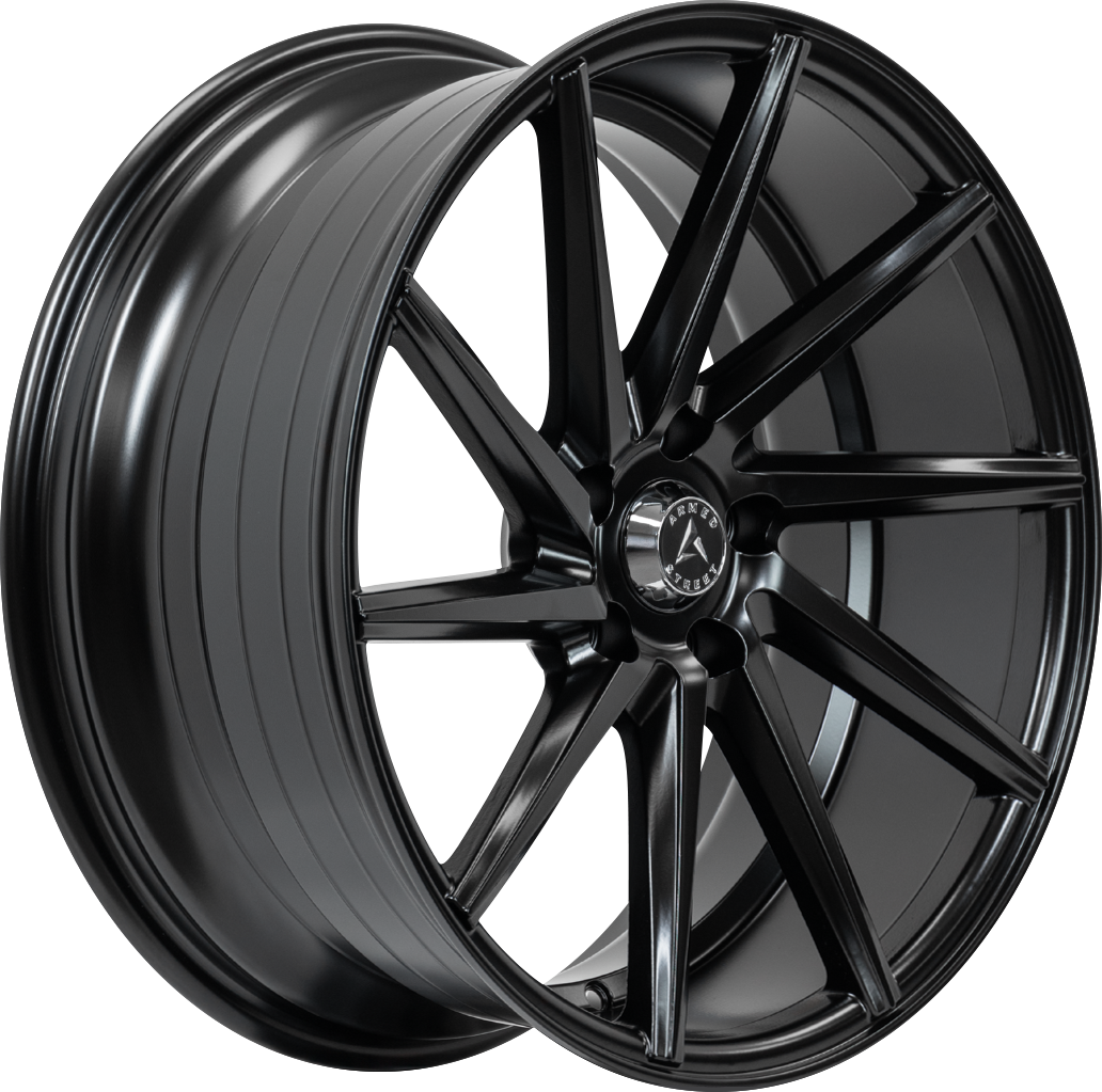 ARMED STREET .38 CAL 74.1 17x7.5 5x112|5x114.3 38 SATIN BLACK