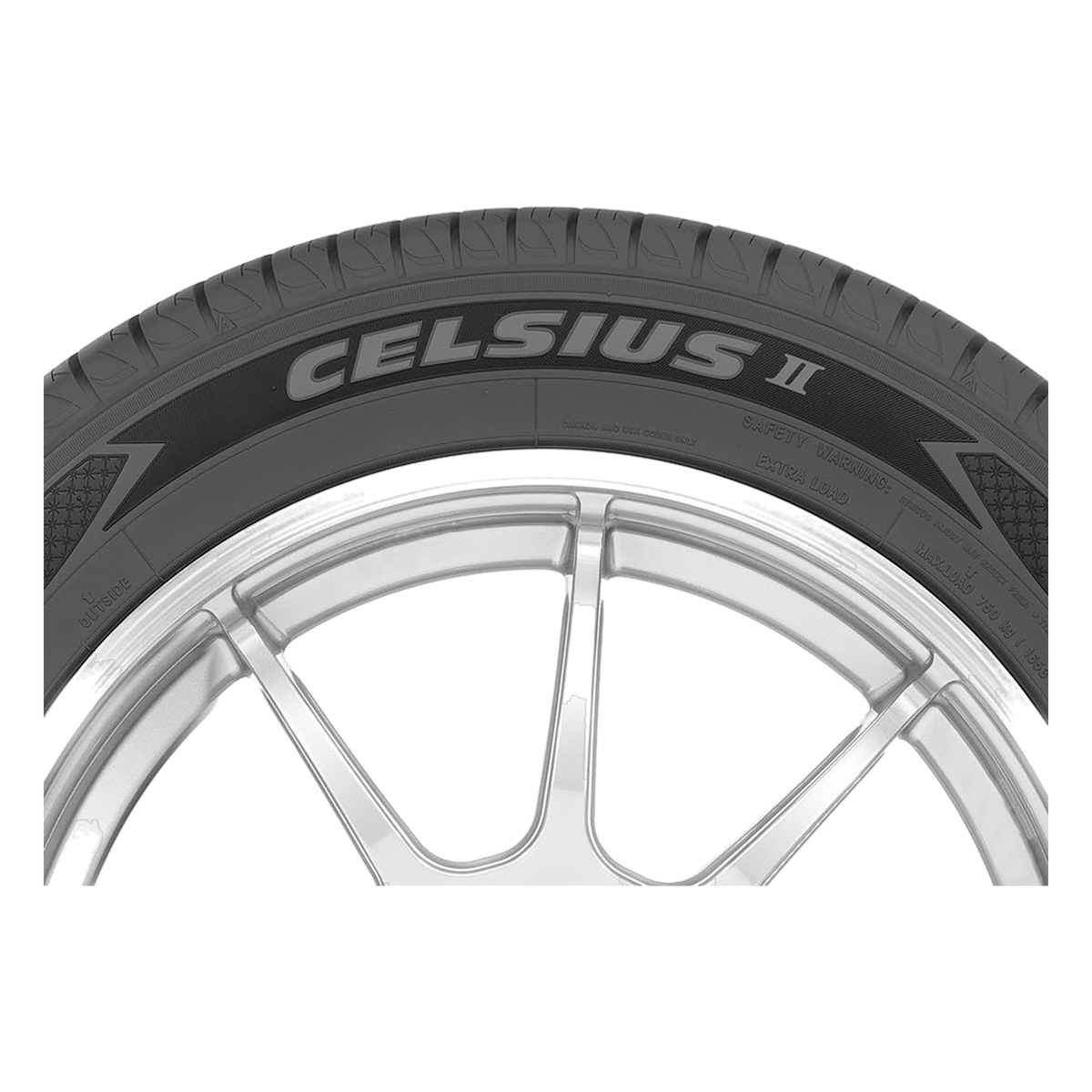 215/50R17 91H TOYO CELSIUS II BL - All-Weather Tire