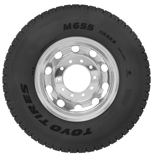 LT285/70R17 126Q LRLRE TOYO LRE M655 BL - Winter-Studdable Tire
