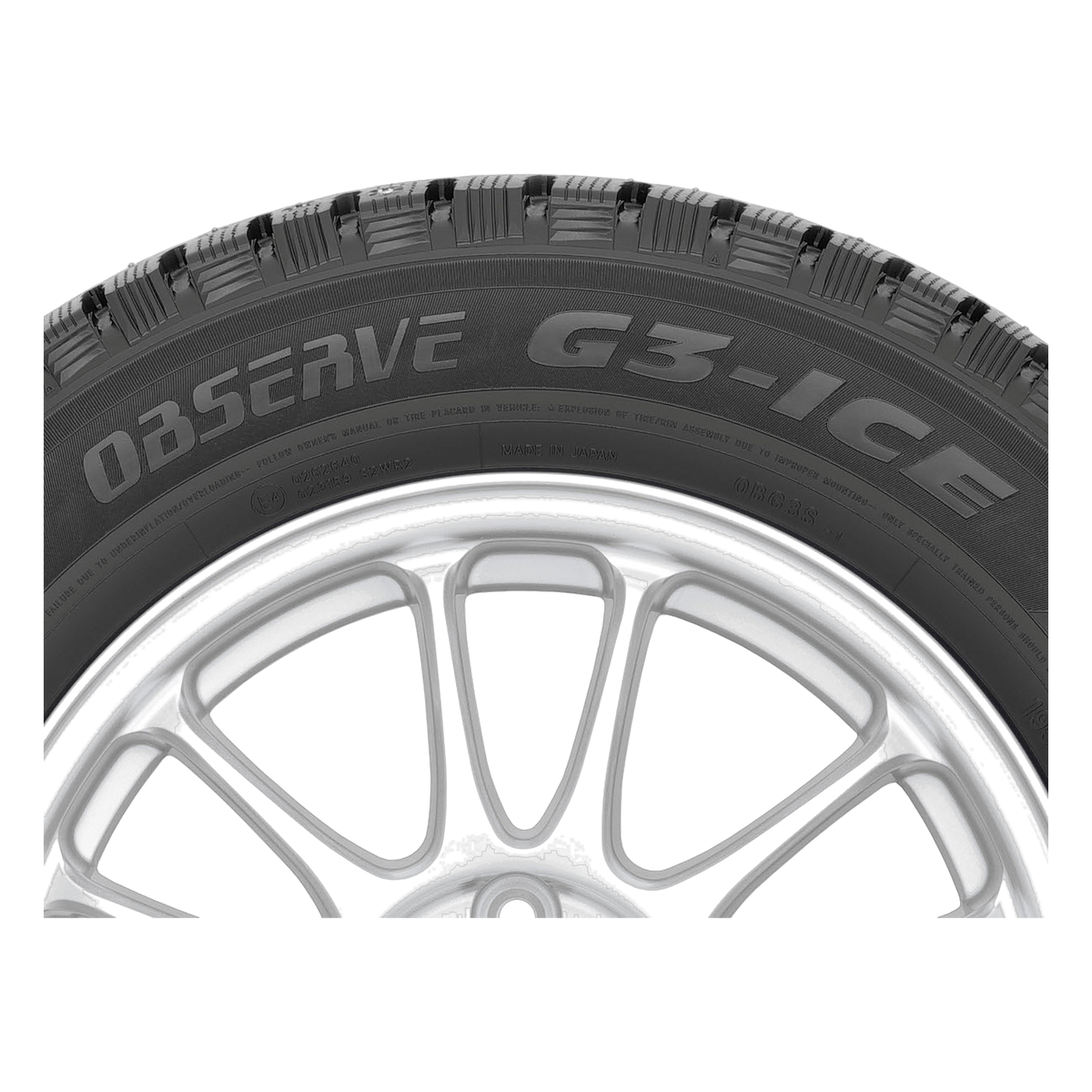 255/45R20 XL 105T LR2 TOYO OBSERVE G3-ICE - Winter-Studdable Tire