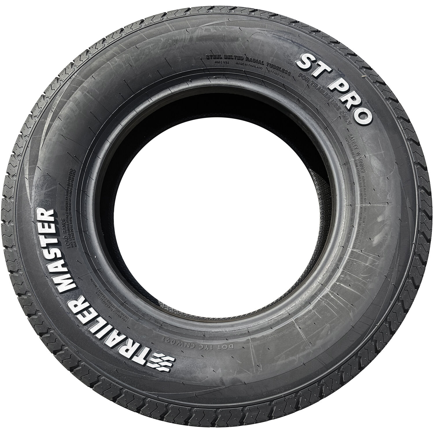ST225/75R15 121M LRLRF TRAILER MASTER LRF ST PRO+ BLK - All-Season Tire