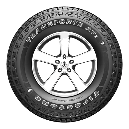 Firestone Transforce AT2 tire — alternate view