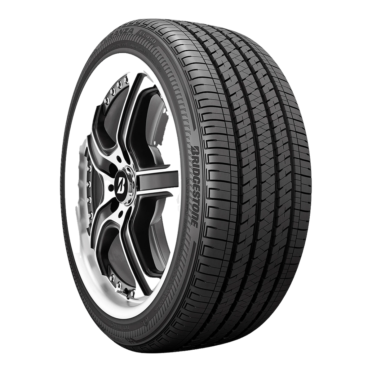 225/50R18 95V BRIDGESTONE TURANZA EL450 RFT BL - All-Season Tire