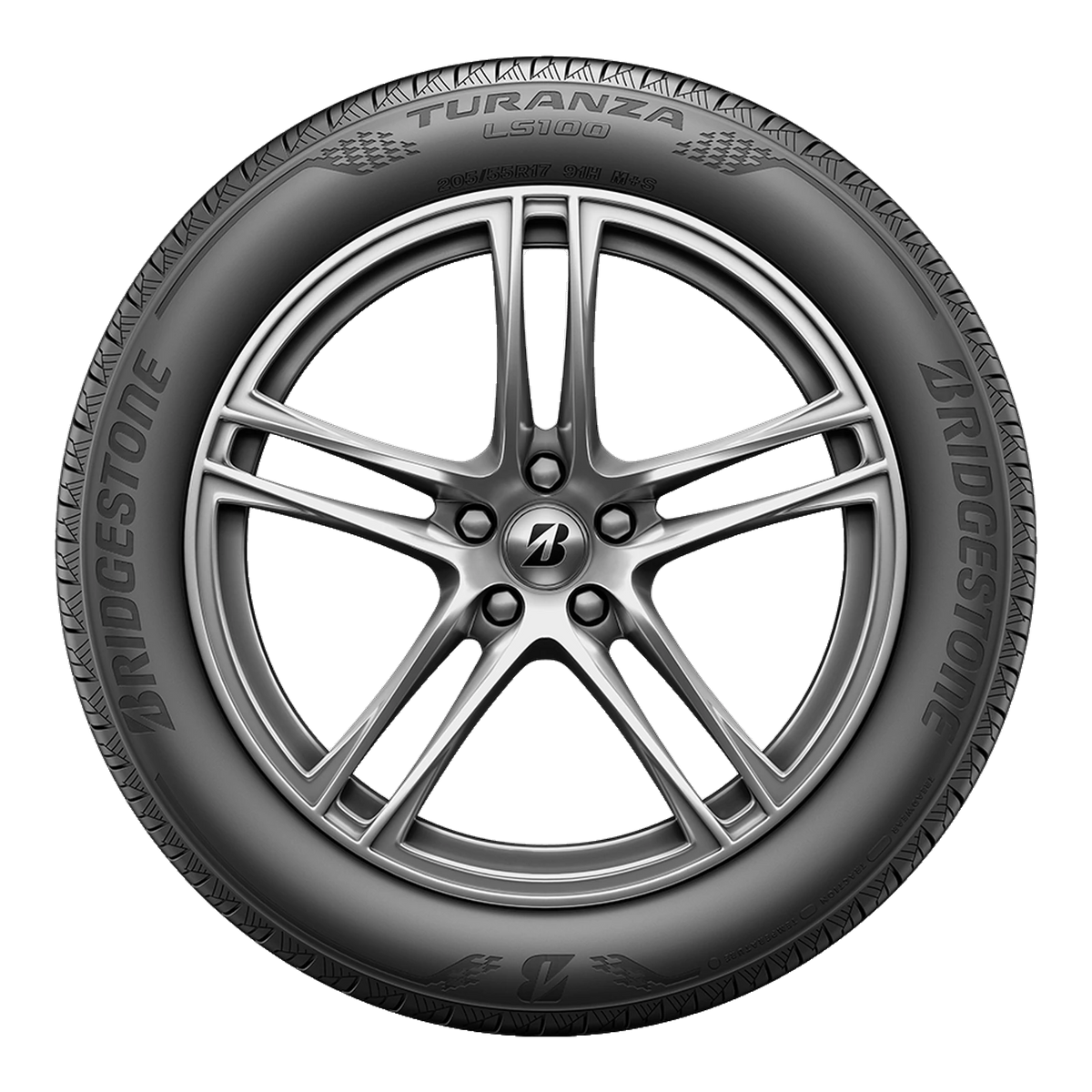 235/55R18 100H BRIDGESTONE TURANZA LS100 BL - All-Season Tire