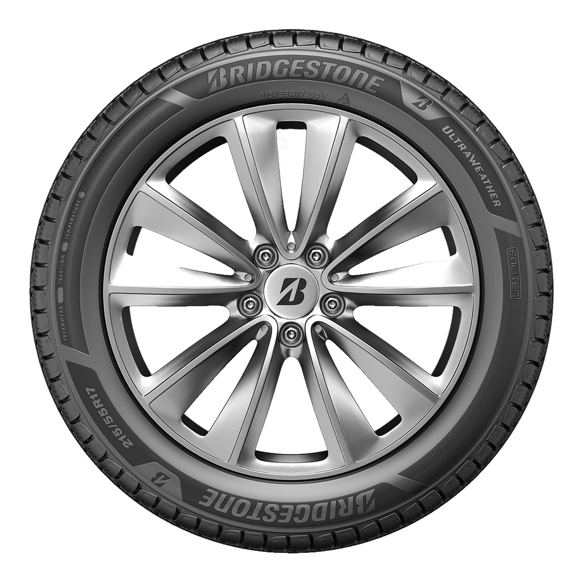 225/50R17 94V BRIDGESTONE ULTRAWEATHER BL - All-Weather Tire