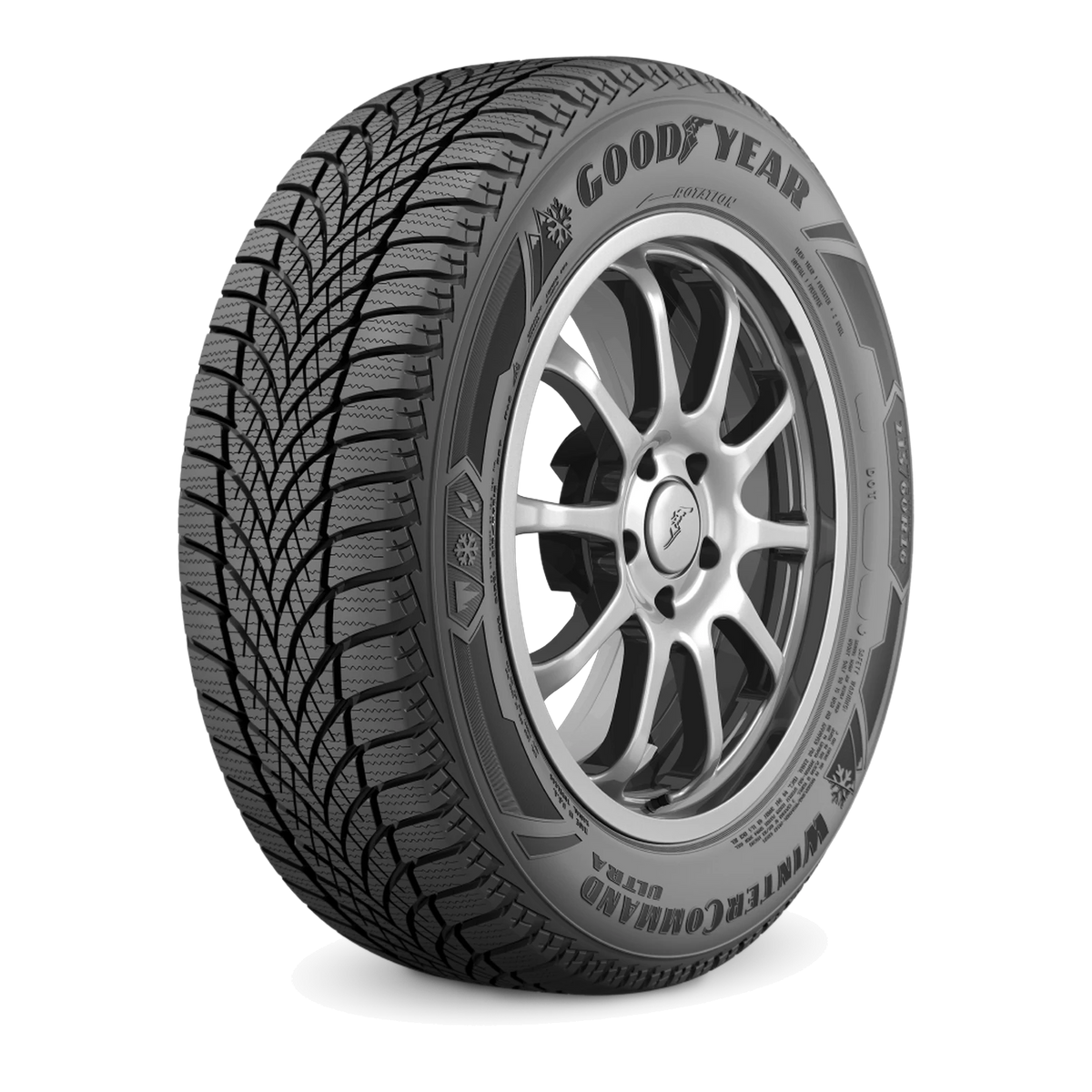 235/55R20 102H GOODYEAR WINTERCOMMAND ULTRA - Winter-Studless Tire