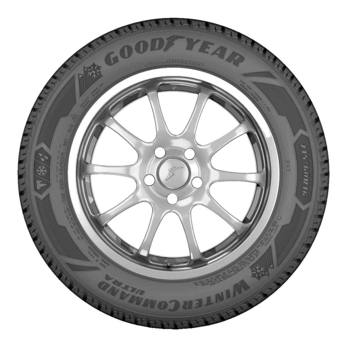 235/55R20 102H GOODYEAR WINTERCOMMAND ULTRA - Winter-Studless Tire