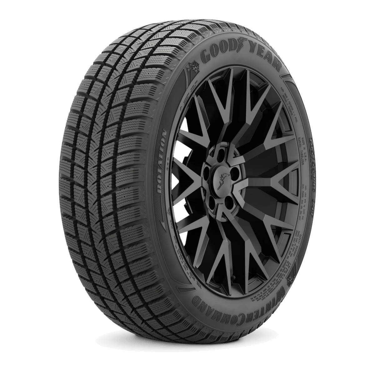 235/60R17 102T GOODYEAR WINTERCOMMAND - Winter-Studdable Tire