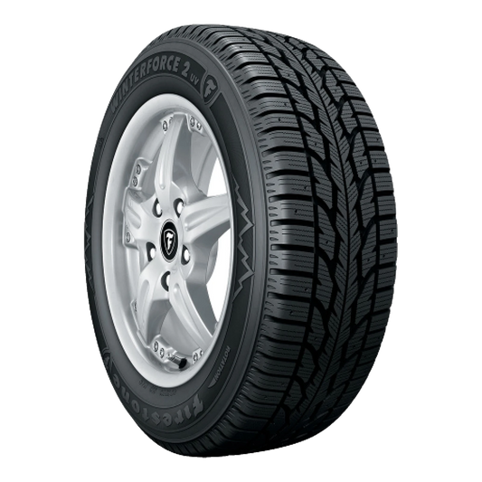 225/60R17 99S FIRESTONE WINTERFORCE 2 UV BLACK - Winter-Studdable Tire