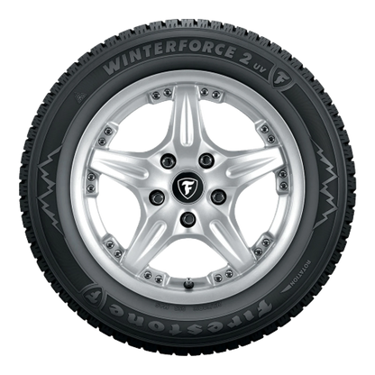 Firestone Winterforce 2 UV tire — alternate view