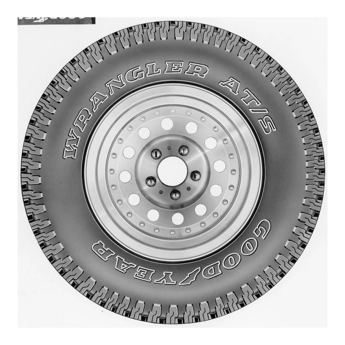 265/70R17 113S GOODYEAR WRANGLER AT/S - All-Season Tire