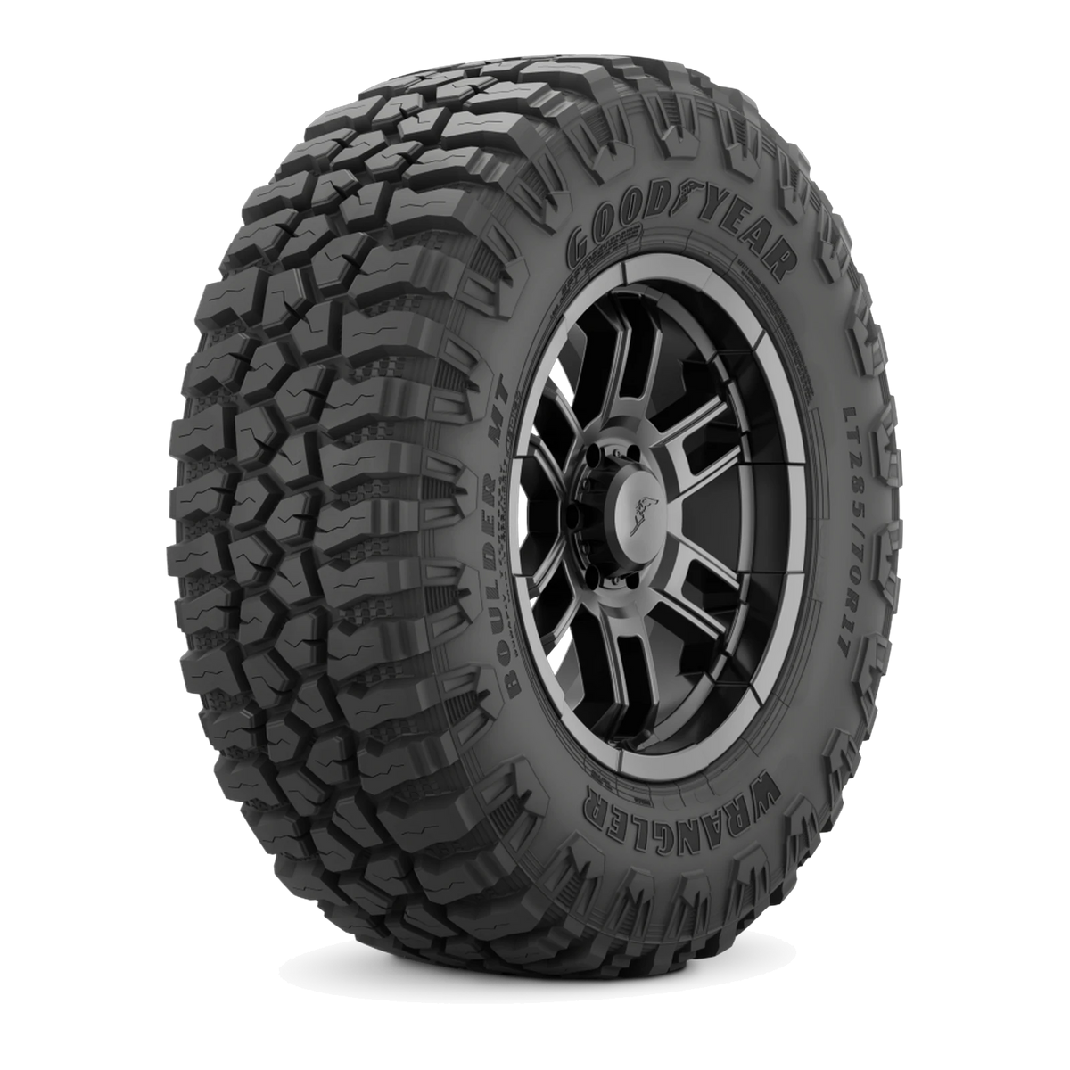 LT33X12.50R20 119Q LRF GOODYEAR WRANGLER BOULDER MT BSL - All-Season Tire